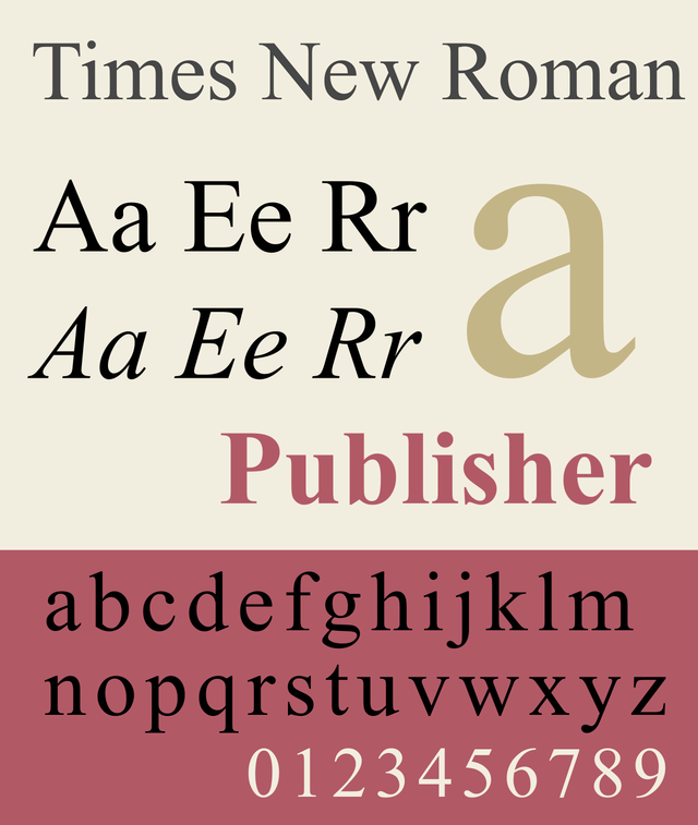 Times New Roman